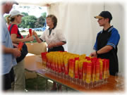 カンタベリーワイン＆フードフェスティバル受付