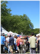 カンタベリーワイン＆フードフェスティバルの人込み