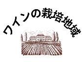ニュージーランドのワインの栽培地域アイコン